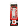 Freud Double Flute Straight Bit 1/4" SH, 3/32" D, 3/8" CL