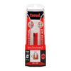 Freud Double Flute Straight Bit 1/4" SH, 3/8" D, 7/8" CL