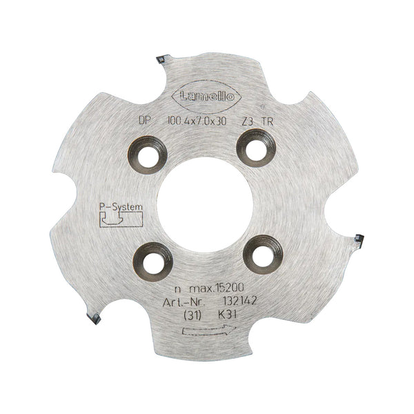 Lamello P-System CNC Diamond Groove Cutter 100.4 x 7 x 30mm