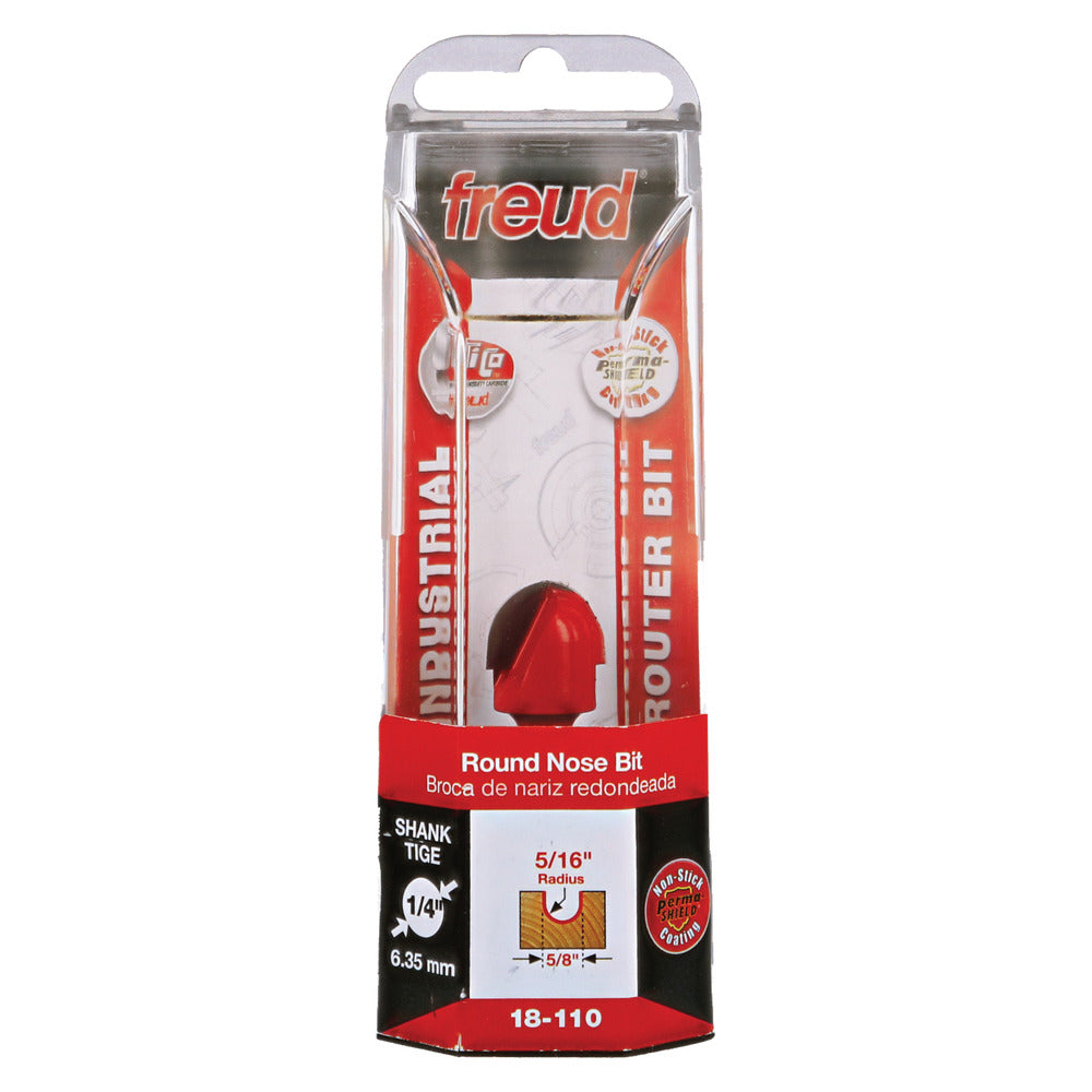 Freud Round Nose Bit 1/4