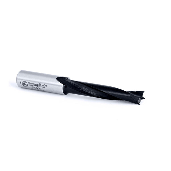 Amana Brad Point Boring Bit R/H 10mm SH, 8mm D, 44mm CL*