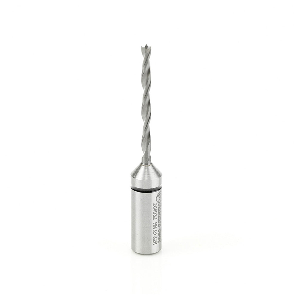 Amana Cutting Edge Brad Point Boring Bit R/H 10mm SH, 3.2mm D, 35mm CL*