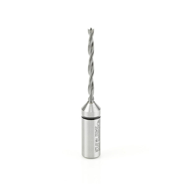Amana Cutting Edge Brad Point Boring Bit R/H 10mm SH, 3.2mm D, 35mm CL*