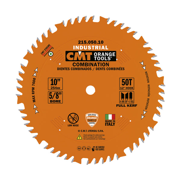 CMT Industrial Combination Blade 10" x 50T