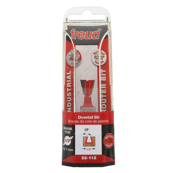 Freud Dovetail Bit 1/2" SH, 1/2" D, 1/2" CL