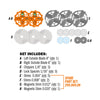 CMT 8" Locked Dado Pro Set (SawStop Compatible)