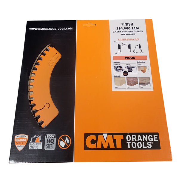 CMT Fine Cut-Off Saw Blade for Festool Kapex 260mm x 60T