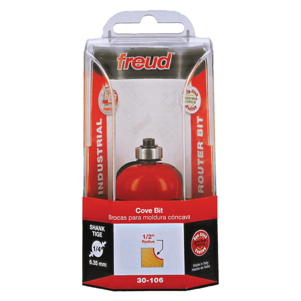 Freud Cove Bit 1/4" Shank x 1/4" Radius