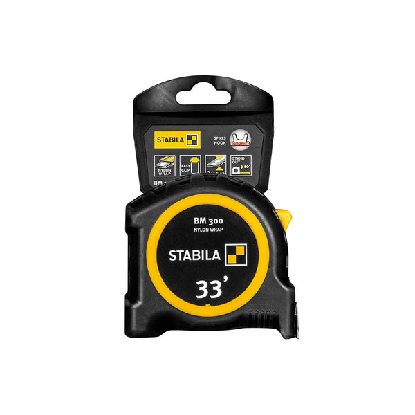 Stabila BM 300 Pocket Tape Measure (33 ft.)