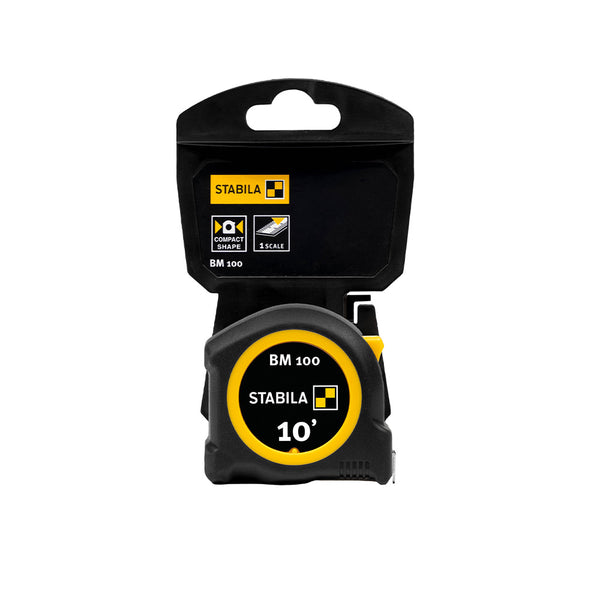 Stabila BM 100 Pocket Tape Measures (inch/inch)