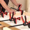 Bessey One-Hand Trigger Clamps with 360° Rotating Handle (2 Pack)