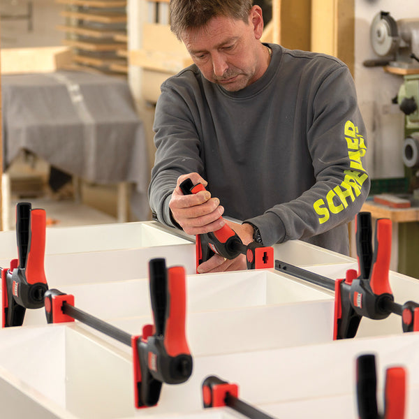 Bessey One-Hand Trigger Clamps with 360° Rotating Handle (2 Pack)