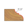 Freud Classical Bold Cove & Round Bit 1/4" SH, 1-1/2" D, 11/16" CL