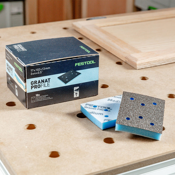 Festool 3" x 4" Granat PROfile Abrasives Set