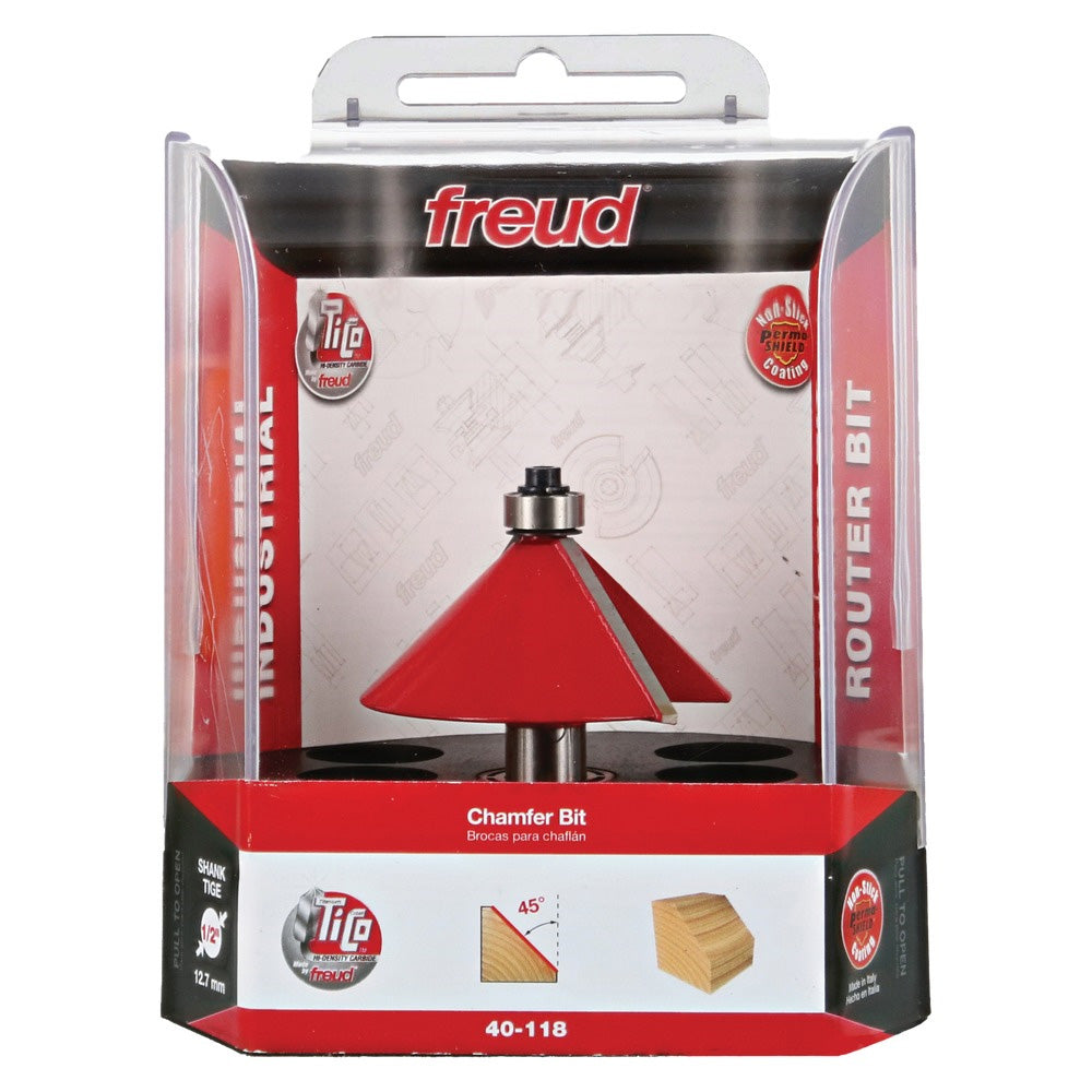 Freud Chamfer Bit 1/2
