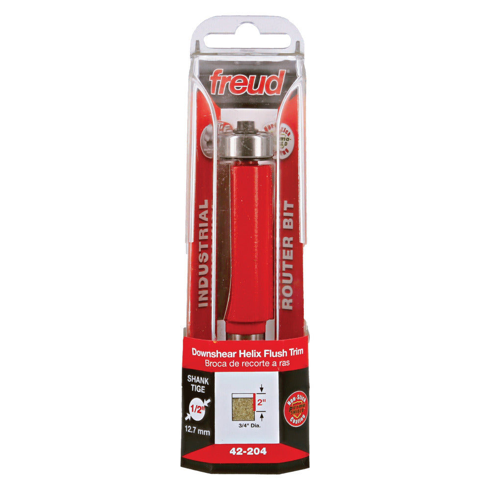 Freud Downshear Helix Flush Trim Bit 1/2