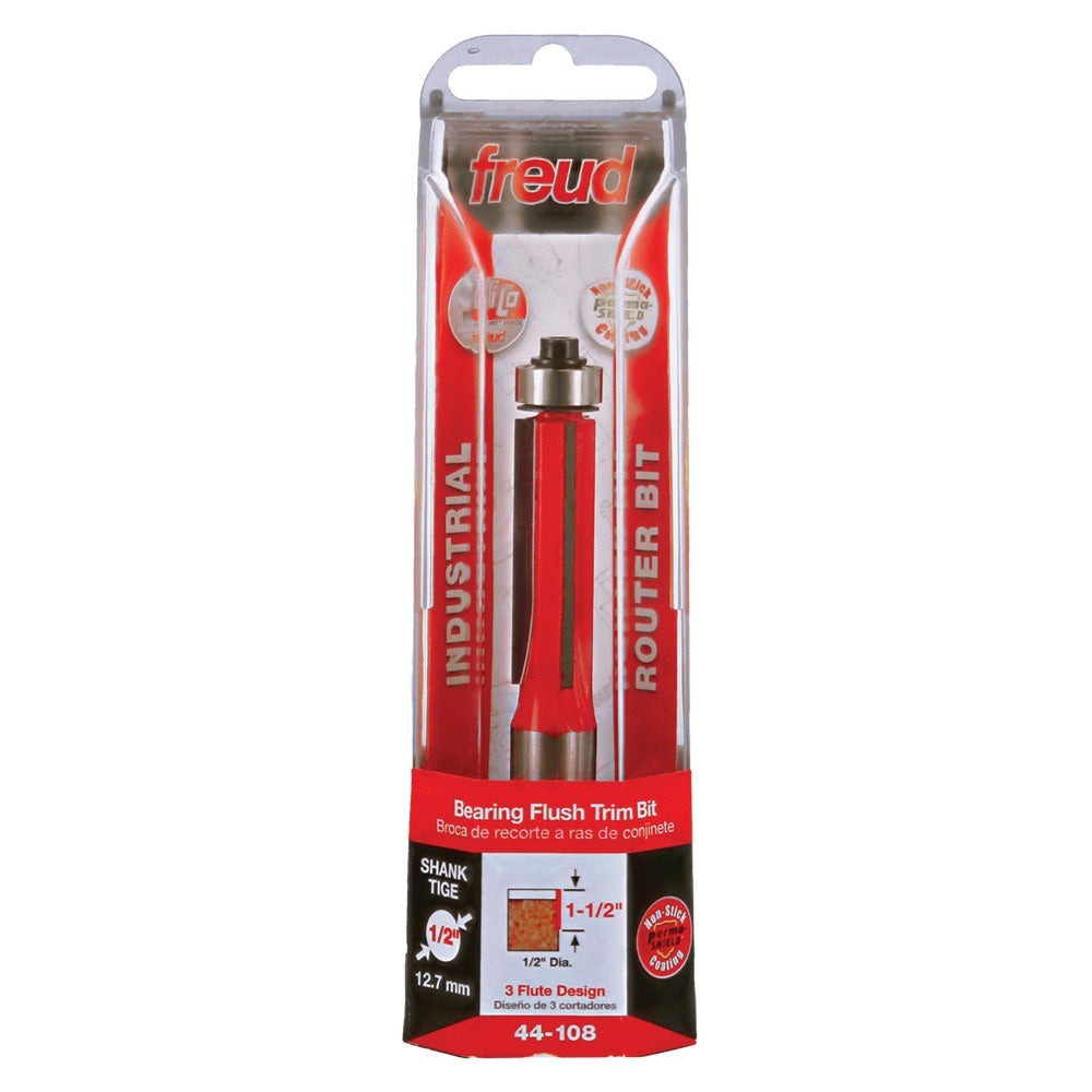 Freud Bearing Flush Trim Bit 1/2