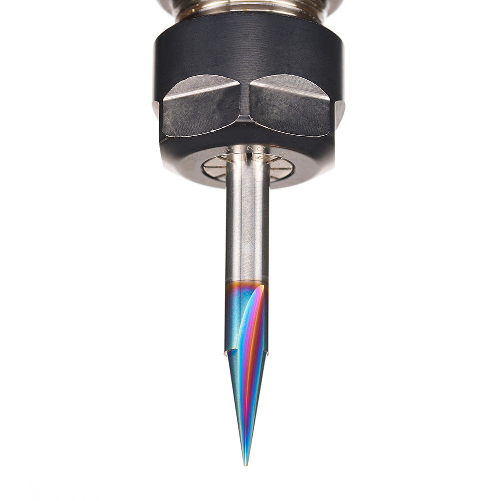 Amana Solid Carbide Carving Liner 18° Spektra Coated Router Bit (1/4