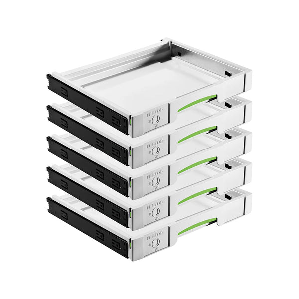 Festool Pull-Out Drawers SYS-AZ Set (5 Pack)