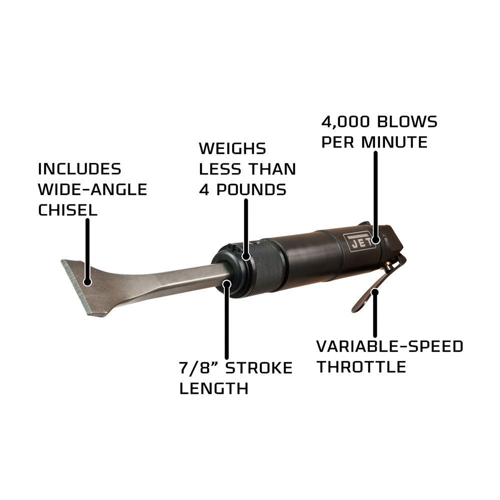 JET JAT-820 Pneumatic Flux Chipper