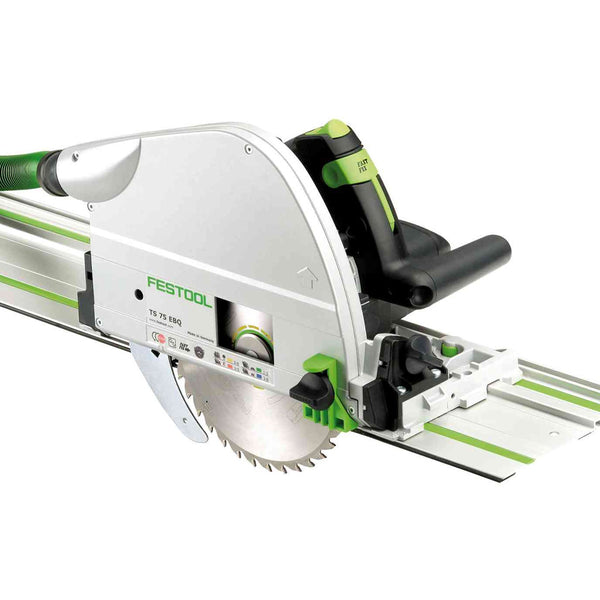 Festool Plunge Cut Track Saw TS 75 EQ Set (With 75" Guide Rail)