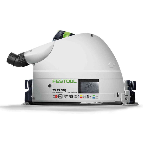 Festool Plunge Cut Track Saw TS 75 EQ Set (With 75" Guide Rail)