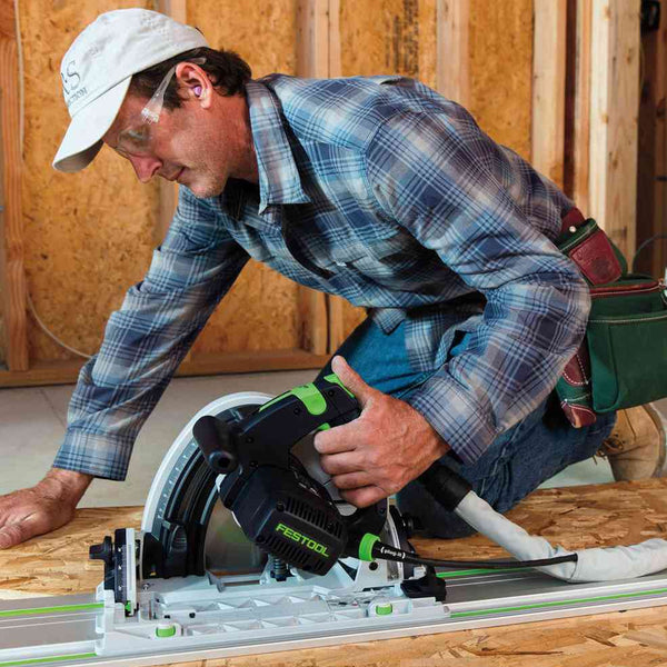 Festool Plunge Cut Track Saw TS 75 EQ Set (With 75" Guide Rail)