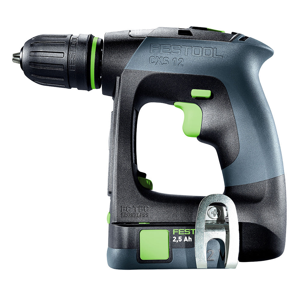 Festool Cordless Drill CXS 12 2.5-Set