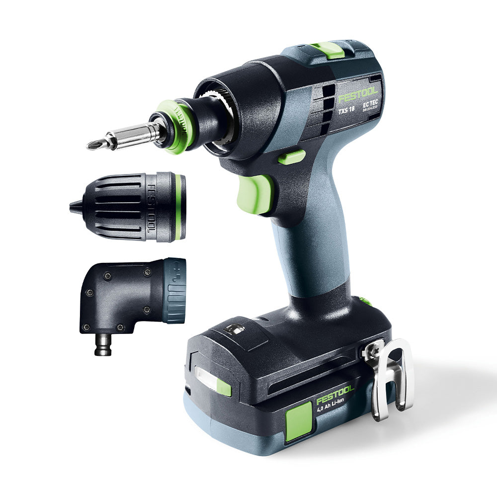 Festool Cordless Drill TXS 18 HPC 4.0 I-Set