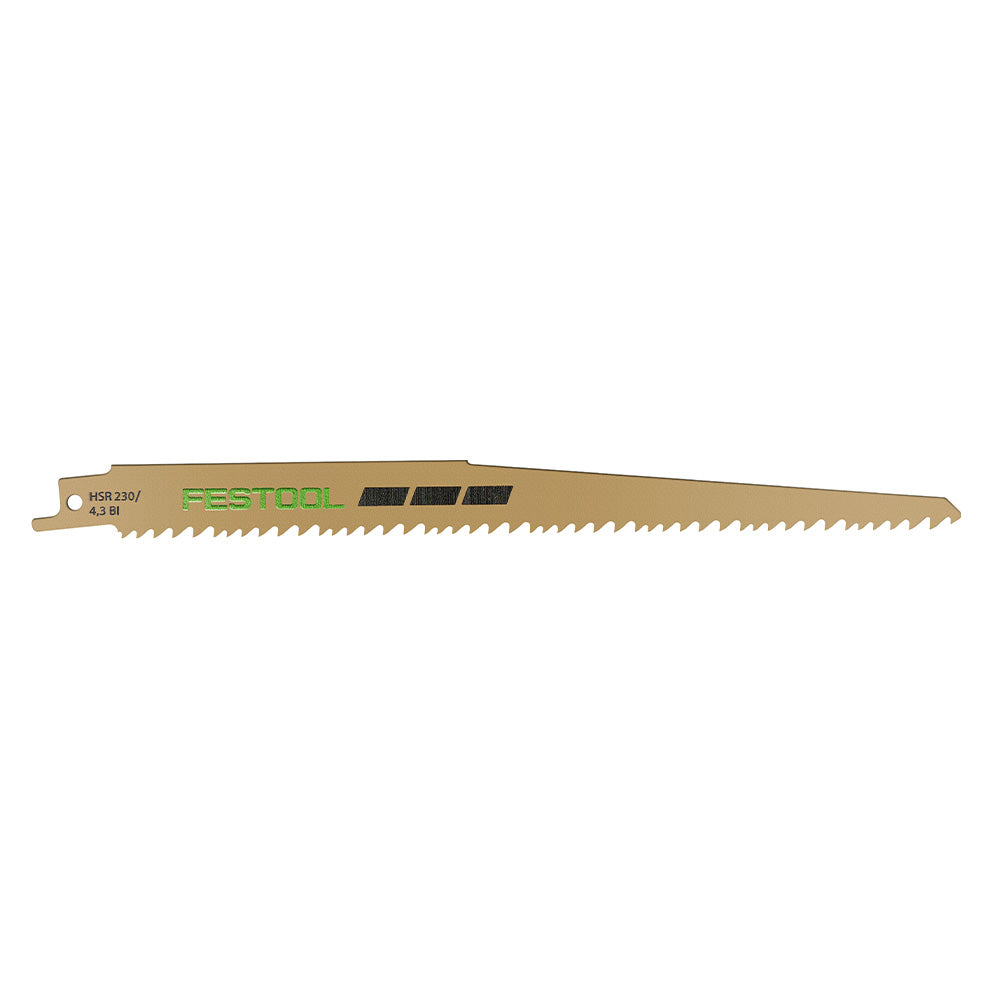 Festool Sabre Saw Blade HSR 230/4.3 BI/5 Wood Universal