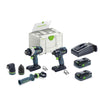 Festool TID 18 Impact Driver + TPC 18/4 Hammer Drill