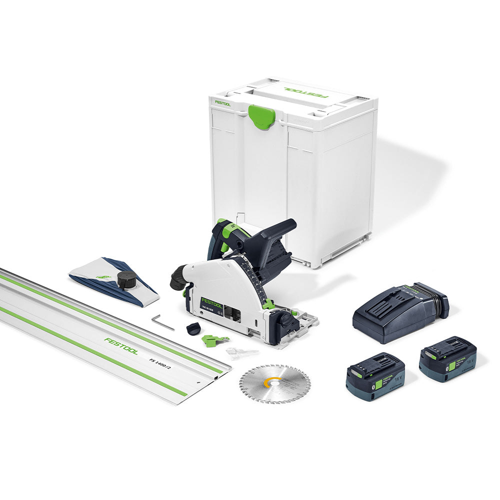 Festool Cordless Track Saw TSC 55 K Set (With 55