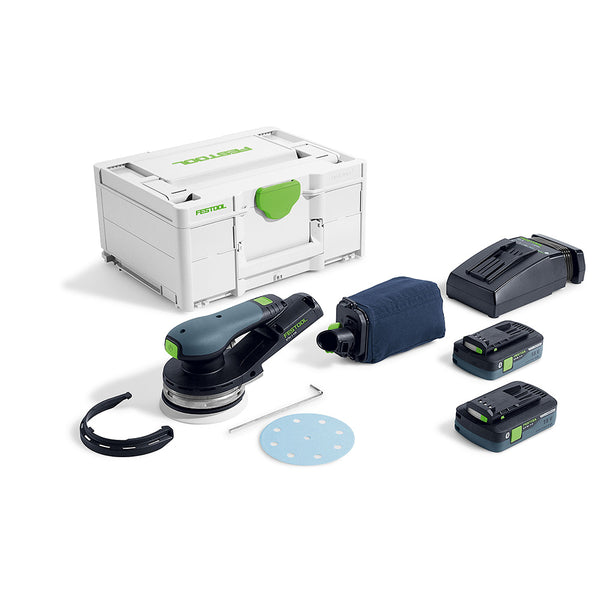 Festool Cordless Random Orbit Sander ETSC 2 125 4.0 I-Plus