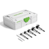 Festool Forstner Bit Set SYS3 S 76-FB CE-SORT/5