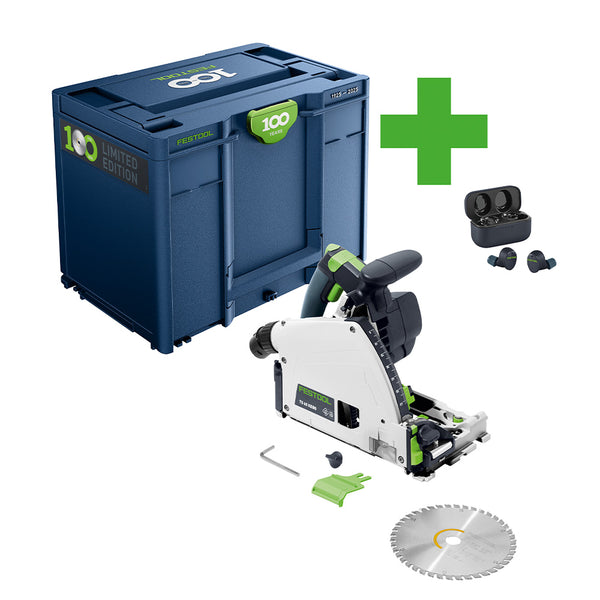 Festool Track Saw TS 60 KEB-Plus 100-Years (Limited-Edition Set)