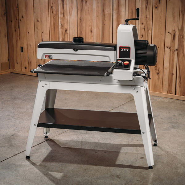 JET JWDS-2550 Drum Sander With Open Stand
