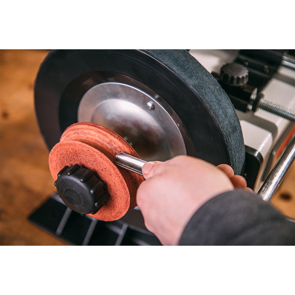 JET Profiled Leather Honing Wheel for JWS-10 Wet Sharpener