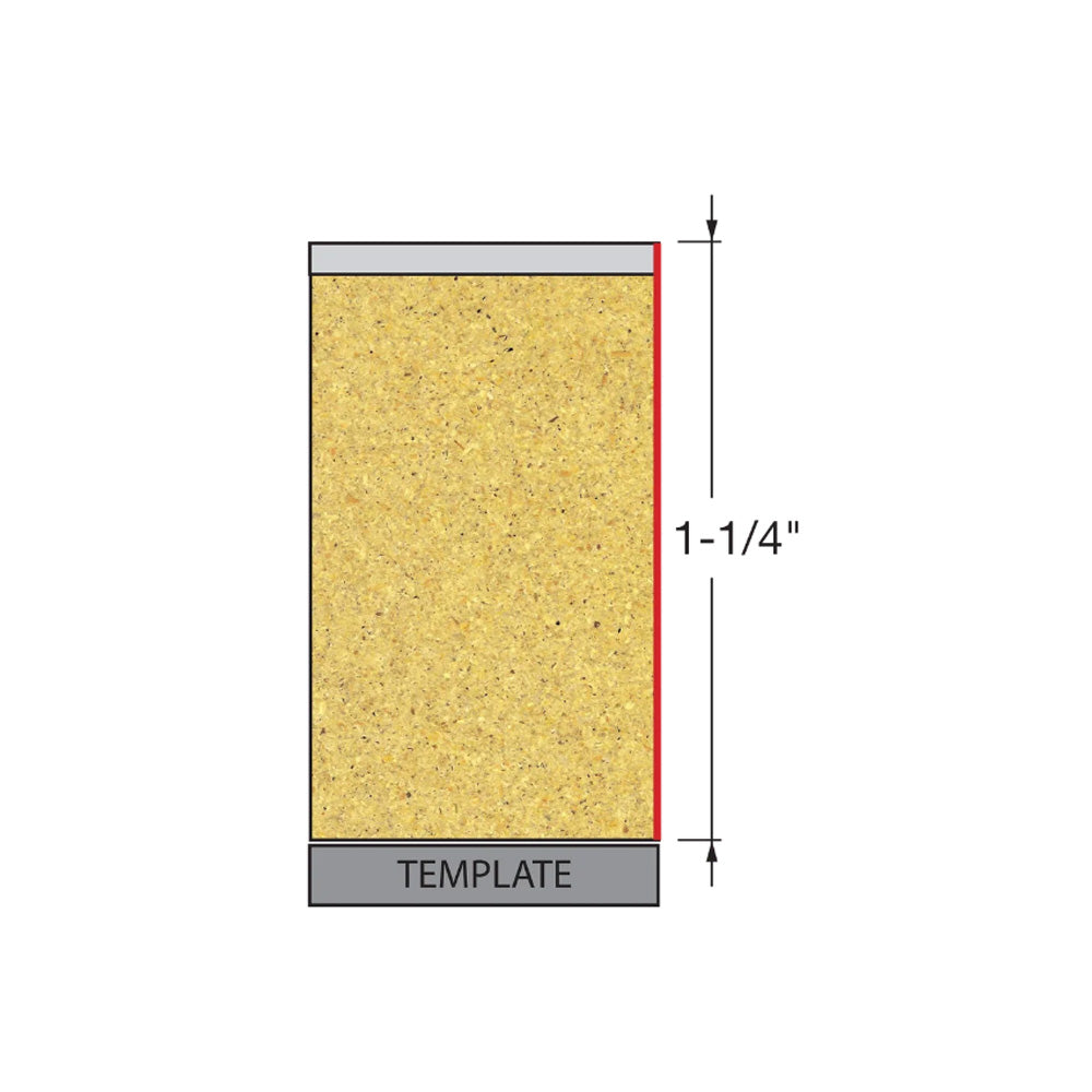Freud Flush Trim Downcut Spiral Bit 1/2