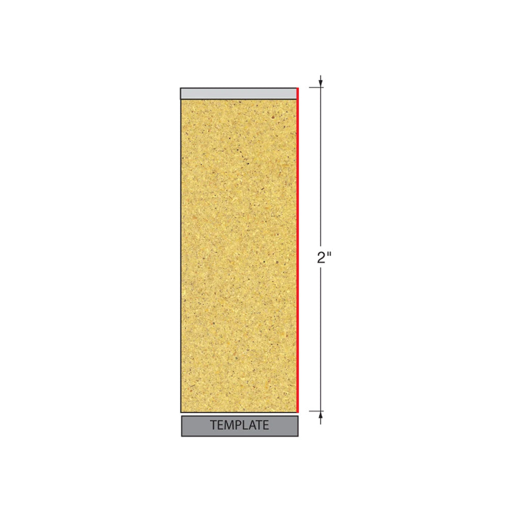 Freud Flush Trim Downcut Spiral Bit 1/2
