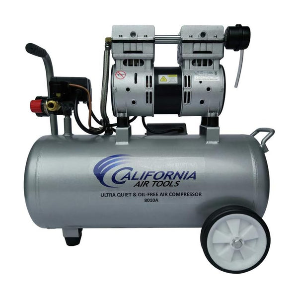 California Air Tools 8010A Air Compressor 1hp (8 Gal. Aluminum Tank)