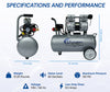 California Air Tools 8010A Air Compressor 1hp (8 Gal. Aluminum Tank)