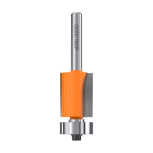 CMT 2 Flute Flush Trim Router Bit 1/4" SH, 3/4" D, 1" CL