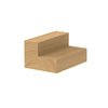 CMT 2 Flute Straight Router Bit 1/4" SH, 1/4" D, 1" CL