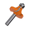 CMT 2 Flute Round Over Router Bit 1/4" Shank x 1/2" Radius