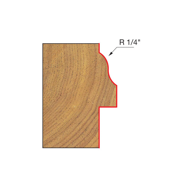 Freud Window Sash & Rail Bit 1/2" SH, 1-11/32" D, 1-25/64" CL