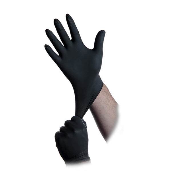 Atlantic Safety Products InTouch 5mil Black Nitrile Powder-Free Exam Gloves