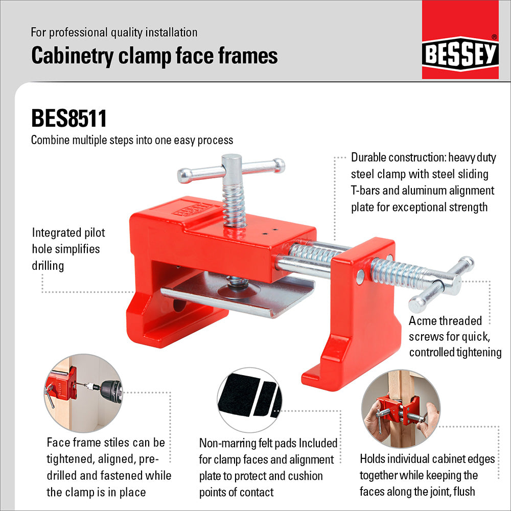 Bessey Face Frame Cabinet Clamp