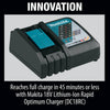 Makita BL1850B 18V LXT Lithium‑Ion 5.0Ah Battery