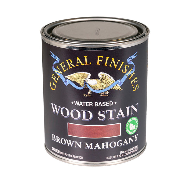 General Finishes Water-Based Wood Stains - Quart