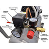 California Air Tools 8010 Air Compressor 1hp (8 Gal. Steel Tank)